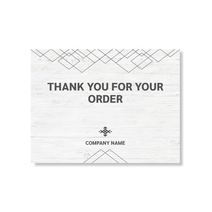 Design Preview for Design Gallery: Retail & Sales Thank You Cards, Flat 13.9 x 10.7 cm
