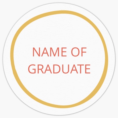 A 사진 1 grad ilmoitus yellow pink design for Graduation