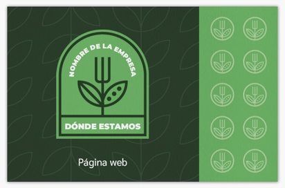 Vista previa del diseño de Galería de diseños de tarjetas de visita textura natural para servicios de alimentación