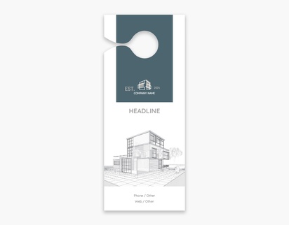 Design Preview for Design Gallery: Modern & Simple Door Hangers, Small