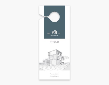 Anteprima design per Galleria di design: cartellino per maniglie per edilizia e ristrutturazioni, Piccolo