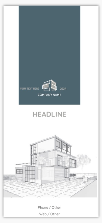 Design Preview for Design Gallery: Property & Estate Agents Rate Cards