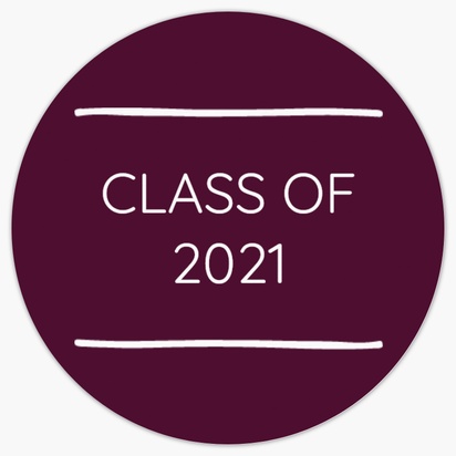 Design Preview for Graduation Sheet Stickers Templates, 1.5" x 1.5"