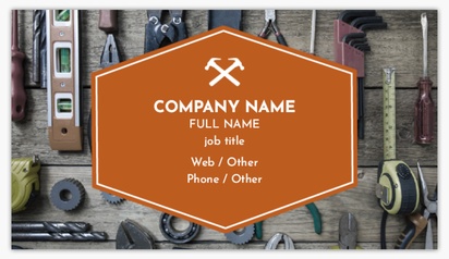 Design Preview for Design Gallery: Carpentry & Woodworking Magnetic Business Cards
