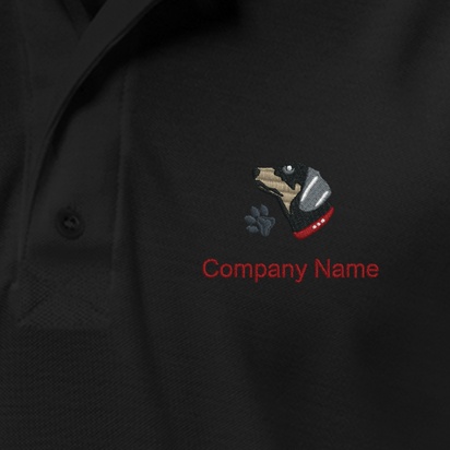 Design Preview for Design Gallery: Animals & Pet Care Adidas Men's Polo T-Shirts