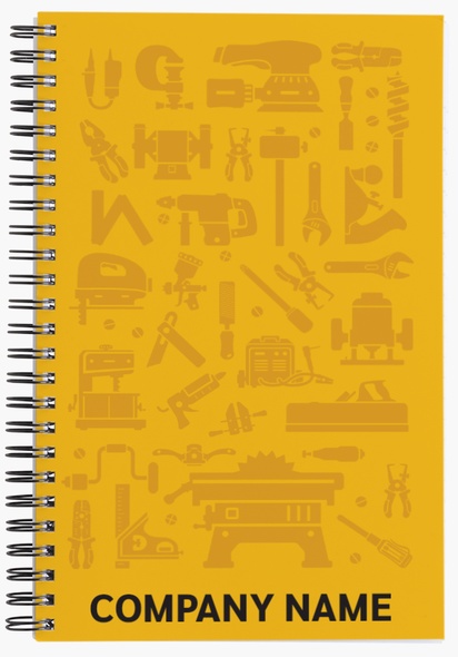 Design Preview for Design Gallery: Handyman Notebooks