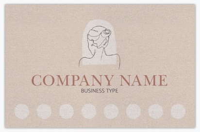Design Preview for Design Gallery: Skin Care Pearl Business Cards