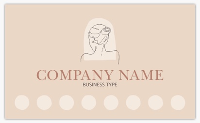 Design Preview for Design Gallery: Skin Care Loyalty Cards, Standard (91 x 55 mm)