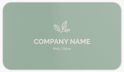 Design Preview for Design Gallery: Skin Care Rounded Corner Business Cards, Standard (3.5" x 2")