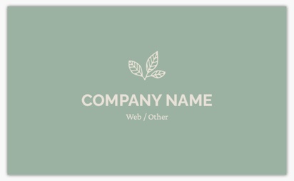 Design Preview for Templates for Modern & Simple Standard Name Cards , Standard (91 x 55 mm)