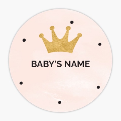 A little princess baby shower white cream design for Baby