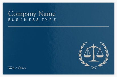 Design Preview for Design Gallery: Conservative Ultra-Thick Business Cards, Standard (85 x 55 mm)
