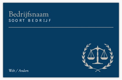 Voorvertoning ontwerp voor Ontwerpgalerij: Wet, openbare veiligheid en politiek Standaard visitekaartjes, Standaard (85 x 55 mm)