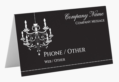 Design Preview for Design Gallery: Folded Business Cards