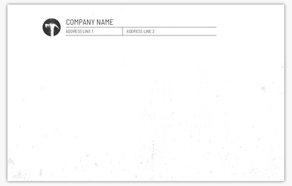 Design Preview for Construction, Repair & Improvement Custom Envelopes Templates, 5.5" x 4" (A2)