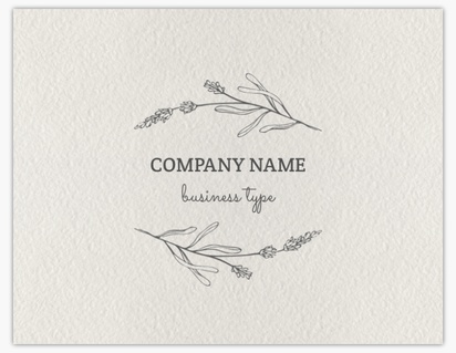 Design Preview for Templates for Retail & Sales Compliment Cards , Folded 10.7 x 13.9 cm