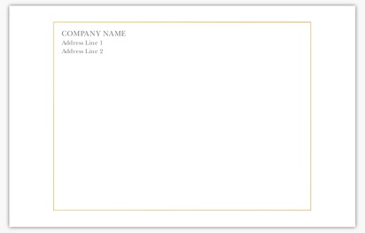 Design Preview for Design Gallery: Finance & Insurance Custom Envelopes, 5.5" x 4" (A2)