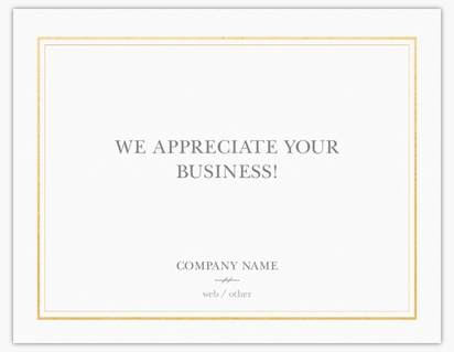 Design Preview for Design Gallery: Business Services Note Cards, Folded 10.7 x 13.9 cm