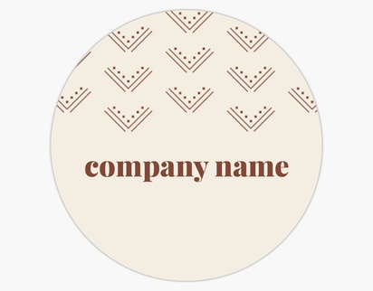 Design Preview for Design Gallery: Crafts Custom Stickers, Round   3.8 x 3.8 cm