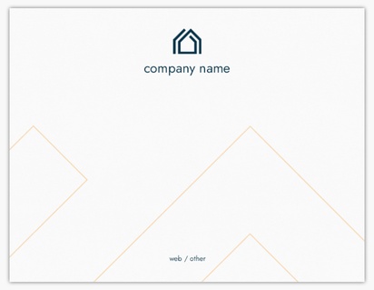 Design Preview for Templates for Property & Estate Agents Compliment Cards , Flat 10.7 x 13.9 cm