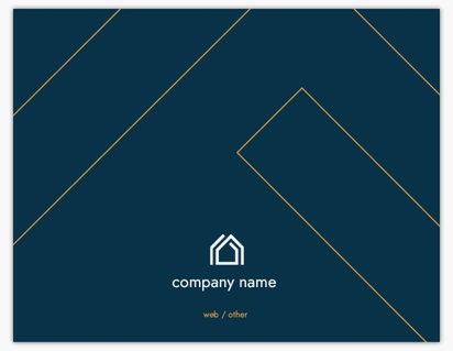 Design Preview for Design Gallery: real estate Note Cards, Folded 10.7 x 13.9 cm