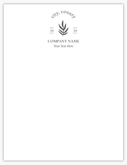 Design Preview for Design Gallery: Marketing & Communications Notepads