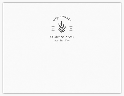 Design Preview for Templates for Marketing & Communications Compliment Cards , Flat 10.7 x 13.9 cm