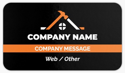 Design Preview for Design Gallery: Construction, Repair & Improvement Rounded Corner Business Cards, Standard (3.5" x 2")