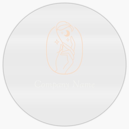 Design Preview for Design Gallery: Sports & Fitness Reusable Stickers, 3" x 3" Circle Horizontal