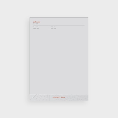 Design Preview for Design Gallery: Marketing Letterheads