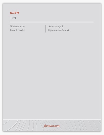 Forhåndsvisning af design for Designgalleri: Moderne og enkel Notesblokke
