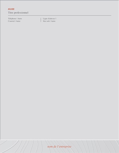 Aperçu du design pou rGalerie de modèles : Blocs-notes, Marketing et relations publiques, 8.5  x 11 po