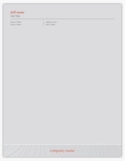 Design Preview for Property Estate Solicitors Notepads Templates, 8.5" x 11"