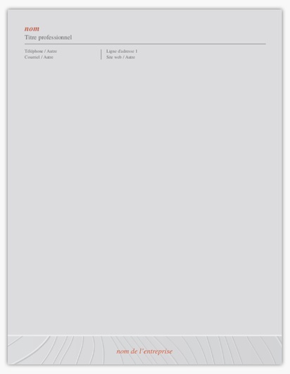Aperçu du graphisme pour Galerie de modèles : Blocs-notes, Marketing et relations publiques, 8.5  x 11 po