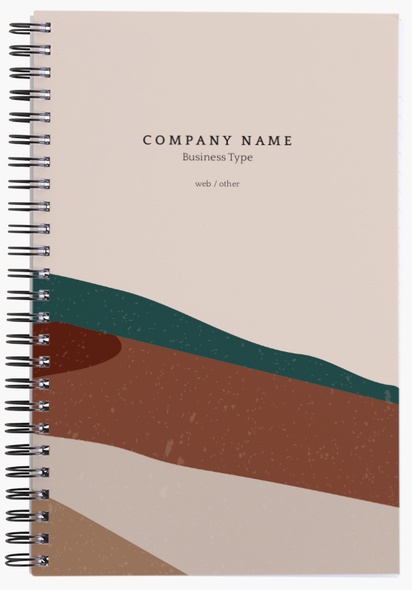 Design Preview for Design Gallery: Nature & Landscapes Notebooks