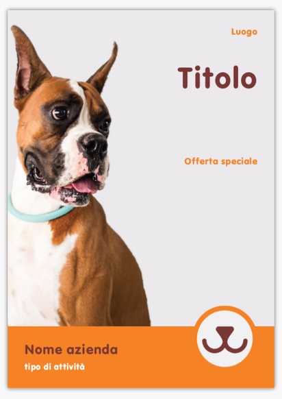 Anteprima design per Galleria di design: manifesti pubblicitari per dog sitter/cura animali, A3 (297 x 420 mm) 