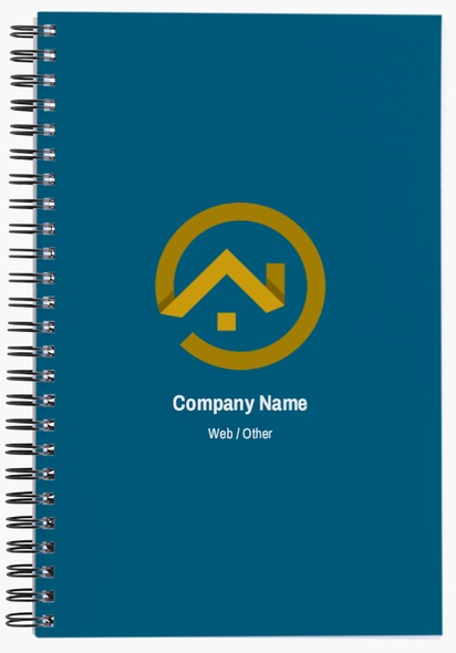 Design Preview for Property & Estate Agents Notebooks Templates