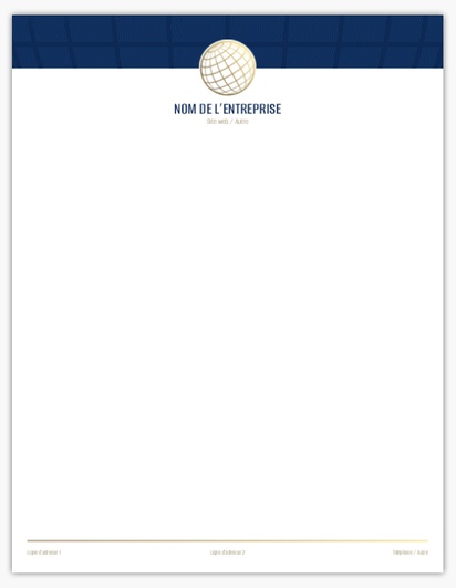 Aperçu du graphisme pour Galerie de modèles : Blocs-notes, Marketing et relations publiques, 8.5  x 11 po