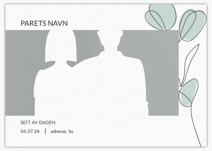 Forhåndsvisning av design for Designgalleri: Minimal Flyere og brosjyrer,  Ikke foldet A6 (105 x 148 mm)
