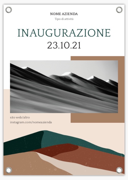 Anteprima design per Galleria di design: cartelli in plastica per viaggio e soggiorno, A2 (420 x 594 mm)