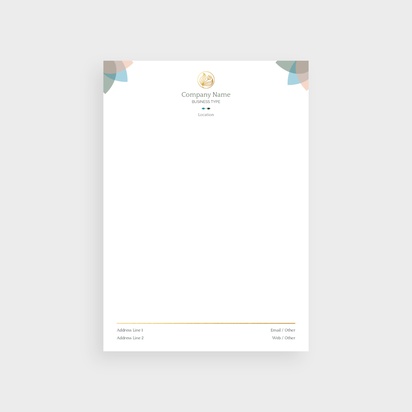Design Preview for Design Gallery: Sports & Fitness Letterheads