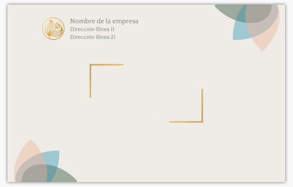 Vista previa del diseño de Galería de diseños de sobres personalizados para viajes y alojamiento, 14.6 x 11 cm