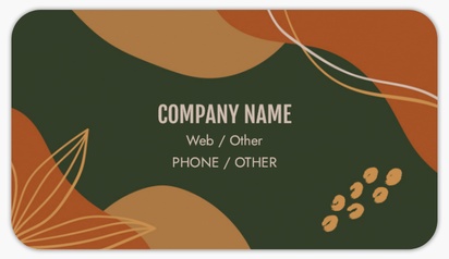 Design Preview for Marketing & Communications Business Card Stickers Templates