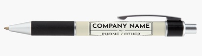 Design Preview for Design Gallery: Retro & Vintage VistaPrint® Design Wrap Ballpoint Pen
