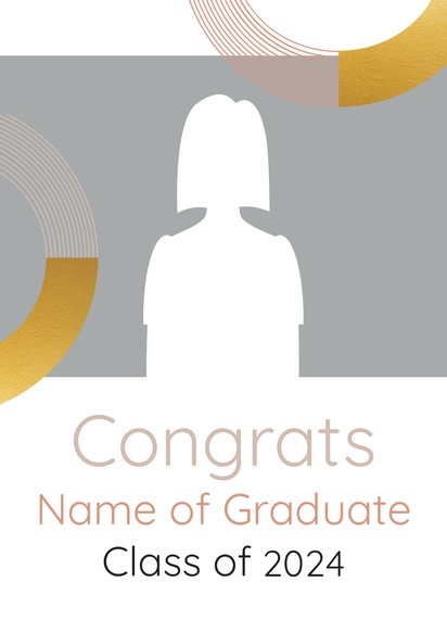 Design Preview for Design Gallery: Graduation Posters, A2 (420 x 594 mm) 