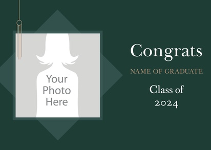 Design Preview for Design Gallery: Graduation Posters, A2 Horizontal