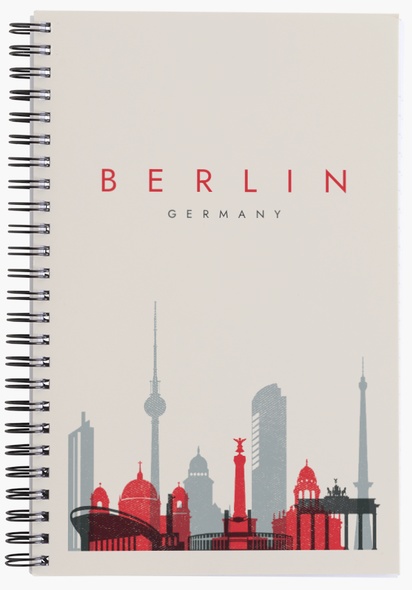 Design Preview for Design Gallery: Travel & Accommodation Notebooks