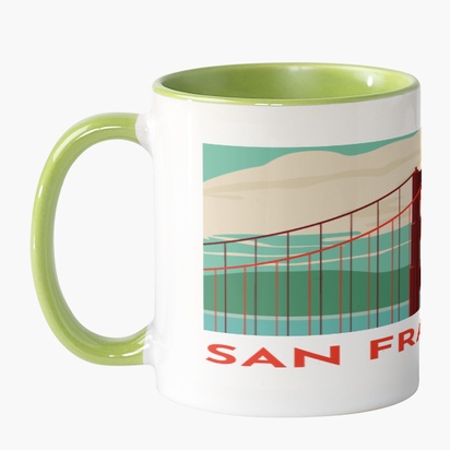 Design Preview for Design Gallery: Travel & Accommodation Personalised Mugs, 2-Sided