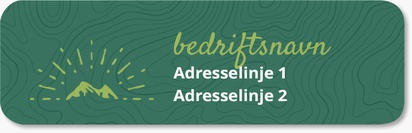 Forhåndsvisning av design for Designgalleri: Reise og overnatting Returadresse-etiketter