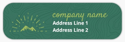 Design Preview for Design Gallery: Hunting & Fishing Return Address Labels